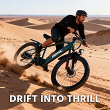 26" Electric Mountain Bike,21Speed 36V13Ah Battery
