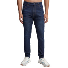 Highlander Jeans Para Hombre Ajustados | Modernos y Elegantes | Denim Elástico | Detalles de Desgaste Claro