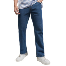 Jeans Highlander Hombre Corte Recto Azul Claro