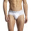 Jockey Jockey Mm04 Men'S Microfiber Mesh Elastane Stretch Performance Brief With Staydry Technology_White_Xl 1