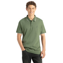 Jockey 3911 Polo T-Shirt Uomo Manica Corta In Cotone Combi Verde Ghiaccio_L