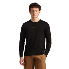 Camiseta de Manga Larga de Lounge para Hombre U.S. Polo Assn. PE006 de Algodón Supima