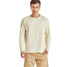 Pepe Jeans Herr T-shirt Lång Ärmar Beige