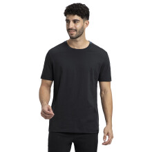 Jockey Am69 T-Shirt Uomo In Cotone Super Pettinato Nero Mezza Manica M