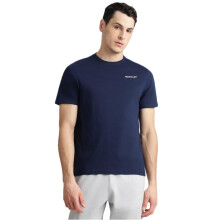 Reebok Herr Navy T-Shirt | Casual | Basic Lifestyle Bomull Tee | Rund Hals | Regular Fit | Halvärm | 100% Bomull