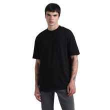 Jack & Jones Camiseta Negra Oversized Slim Fit para Hombre