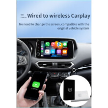 CarPlay Box Wireless CarPlay Adapter Wired to Wireless CarPlay for USB/Type C Dongle