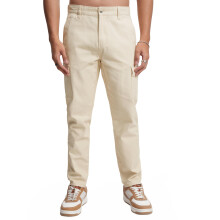 Pantalones Tapered de Hombre Highlander (Phtr000030_Beige_S)