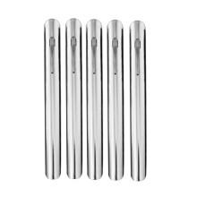 Dining Room Crumbs Crumbs Scraper Steel Crumb Scraper Food Kitchen Countertop Scraper Crumbs Silver 5Pcs