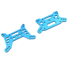 Kit de Suportes de Amortecedor Dianteiro e Traseiro para Atualização de Carro RC para MJX 1/7 7303 Acessórios para Carro RC