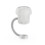 Adjustable Straw Cover Diameter 6mm-10mm, Dishwasher Safe Clear Suction Straw Dust Plug Translucent 1
