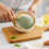 Rice Spoon Non-Stick Kitchen Tools with Wooden Handle Vertical Serving Spoon Spatula Suitable for Kitchen Cooking A 2