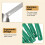 8Pcs Portion Control Serving Spoons Portion Scoops Cups Solid and Slotted Stainless Steel Ladle Spoon for Food,4 Oz 5