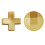 For  One Elite Series 2 2PCS D-Pad Gaming Metal Controller Parts Replacement Controller Component Set Gold 2
