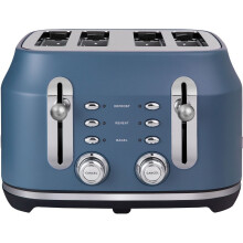 Rangemaster PCG RMCL4S304SB Classic 4 Slice Toaster Stone Blue