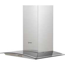 Indesit IHGC6.5LMX Built In 60cm 3 Speeds Chimney Cooker Hood Stainless Steel D