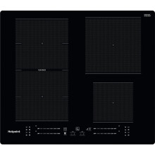 Hotpoint TS5760FNE 59cm 4 Burners Induction Hob Touch Control Black
