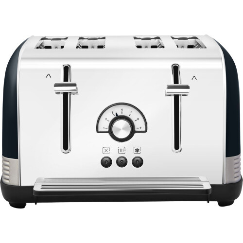 Morphy Richards Morphy Richards 240334 Venture Retro 4 Slice Toaster Onyx