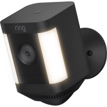 Ring B09K1D35TK Battery Powered Spotlight Cam Plus Full HD 1080p Black Outdoor