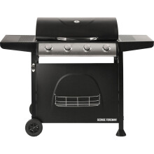 George Foreman Product Care Group GFGBBQ4B-N Gas Barbecue Free Standing Black