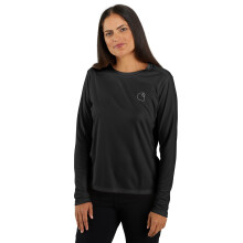 Carhartt Women'S 106632 Women'S Force Sun Defender Relaxed, Black, Medium