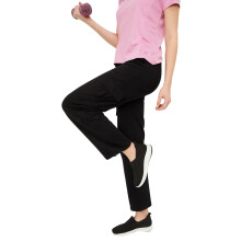 Max Dames Mid Rise Effen Cargo Trainingsbroeken (Sp24Cb11Zwart)_M