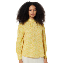 U.S. Polo Assn. Top Floral de Manga Larga para Mujer (Uwaw23Top001_Yellow_M)