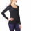 32Degrees Damen Wärme Scoop Neck Thermo Oberteil, Schwarz, Größe L 1