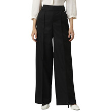 Van Heusen Damernas Regularbyxor (Vwtfcrgfv96780_Svart_32), Mid Rise
