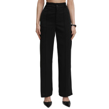 Tokyo Talkies Dam Straight Fit Hög midja Formella Byxor