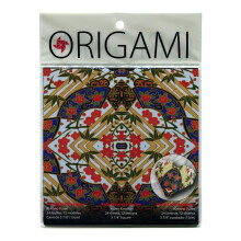Carta Origami Kaleidoscopio Motivo Kimono Yuzen (4527)