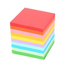 520 pezzi 10 colori carta origami quadrata colorata double face 5x5 cm
