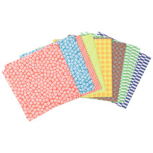 Aitoh KM-1 Kimono och Folkkonst Origami Papper, 4,5-tum x 4,5-tum, 40-pack