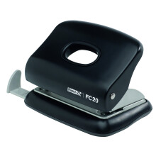 Rapid 23256400 Fashion Fc20 Puncher, Bar Con Marcature, Metallo, Nero, Guida 20 Fogli