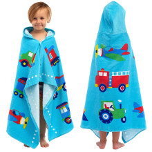 Asciugamano da Spiaggia con Cappuccio Wildkin per Bambini, 100% Cotone, Perfetto per Spiaggia e Piscina