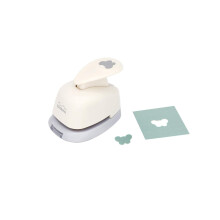 Bira Craft 3/8 Inch Butterfly Shape Lever Action Craft Punch For Paper Crafting Scrapbooking