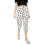 Max Kvinnor Mickey & Minnie Mus Tryck Capris Grå Melange 1