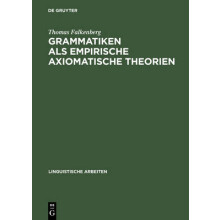Grammatiken ALS Empirische Axiomatische Theorien