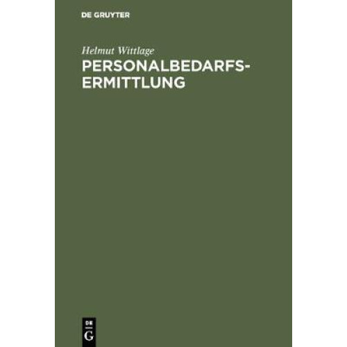 Personalbedarfsermittlung