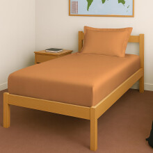 Pizuna 100% Bomull Fitted Sängkläder King Size 400 Trådar Sateen 74X78 Tum Med 2 Kuddöverdrag, Havsgrön