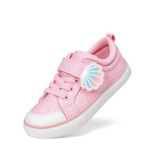 DREAM PAIRS Sneakers per Bambine Leggere e Comode con Chiusura a Velcro, Rosa, 12
