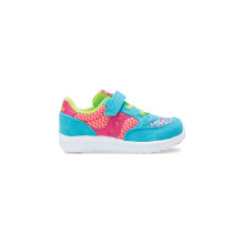 Zapatillas Saucony para Niñas Baby Jazz Lite, Turquesa/Multi Print, 4 XW US Pequeña