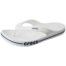 Crocs Unisex-Adult Bayaband Flip White/Navy Flip-Flop - 11 Uk Men/ 12 Uk Women (M12W14) (205393-126)