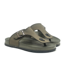 Asian Men'S Safari-06 Daily Use Walking Sliders, Casual Slippers, Lightweight And Stylish Flip-Flops For Men & Boys (Olive) -Uk 7