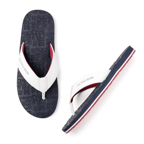 U.S. Polo Assn. Herren Rodri Flip Flop, Grau, 8 UK