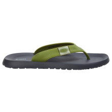 Max Men Infradito V-Strap Rigate, Verde Oliva, 43