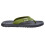 Max Men Infradito V-Strap Rigate, Verde Oliva, 43 1