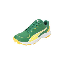 Puma Unisex-Adult 24 Fh Scarpe da Cricket Verde-Pel Giallo-Bianco - 8 Uk (10769905)