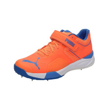 Puma Scarpe da Cricket Bowling 22.1 Neon Citrus-Bluemazing-Bianco - 7 Uk (10666902)