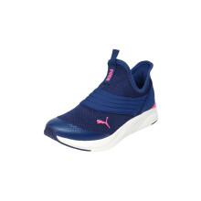Puma | Softride Sophia 2 Damers Slip-On Skor | Persisk Blå-Varm Vit-Sol Stråle | 3UK